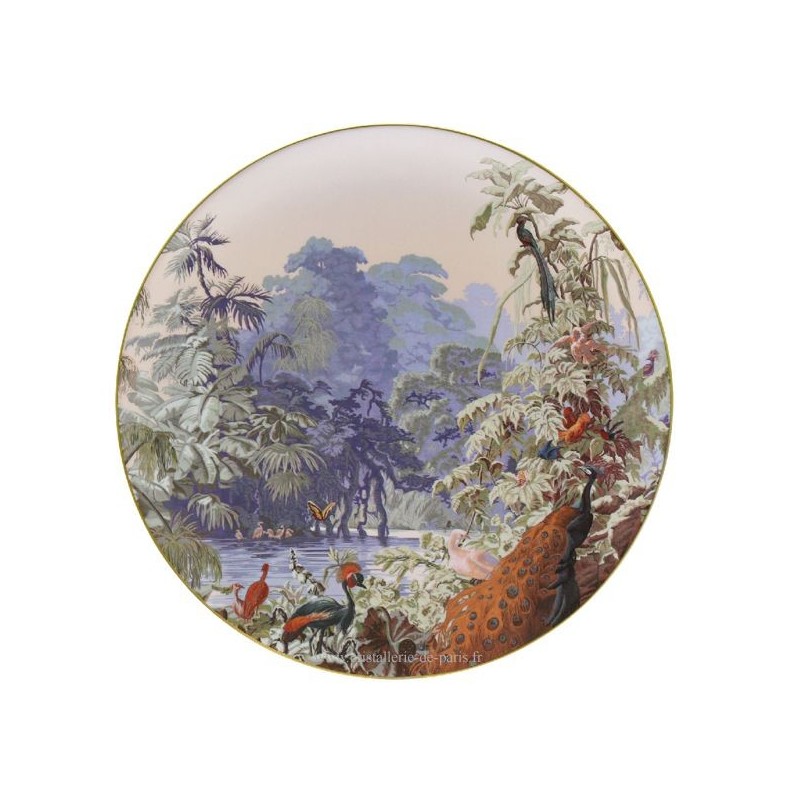 Assiette de présentation Le Bresil - Haviland