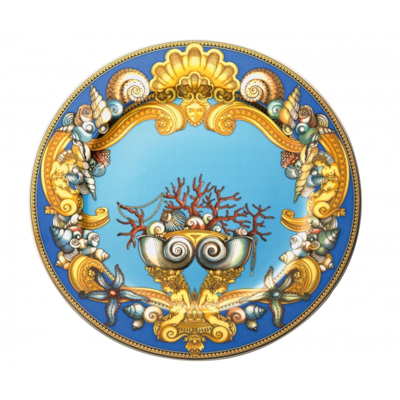 Assiette de présentation Les trésors de la mer - Versace