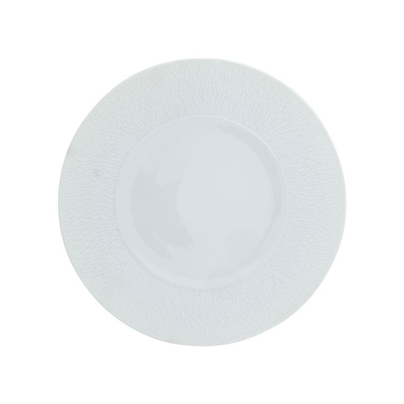 Assiette de présentation Minéral blanc - Raynaud