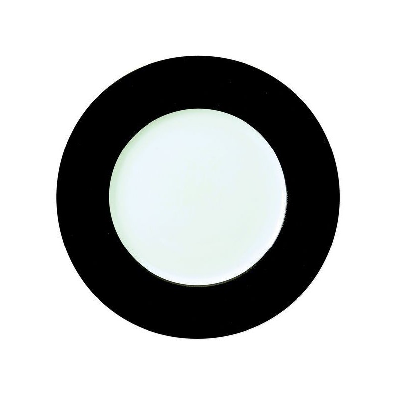 Assiette de présentation 010838 Seychelles noir - Deshoulières