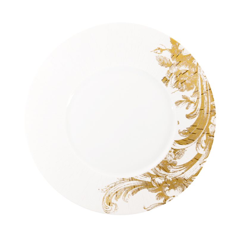 Assiette gastronomie Stanislas or 30182-3930022 Stanislas - Haviland