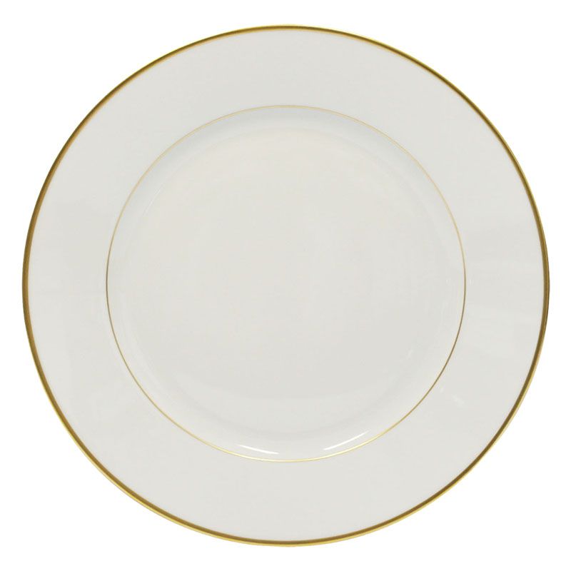 Assiette gourmet Orsay or - Haviland