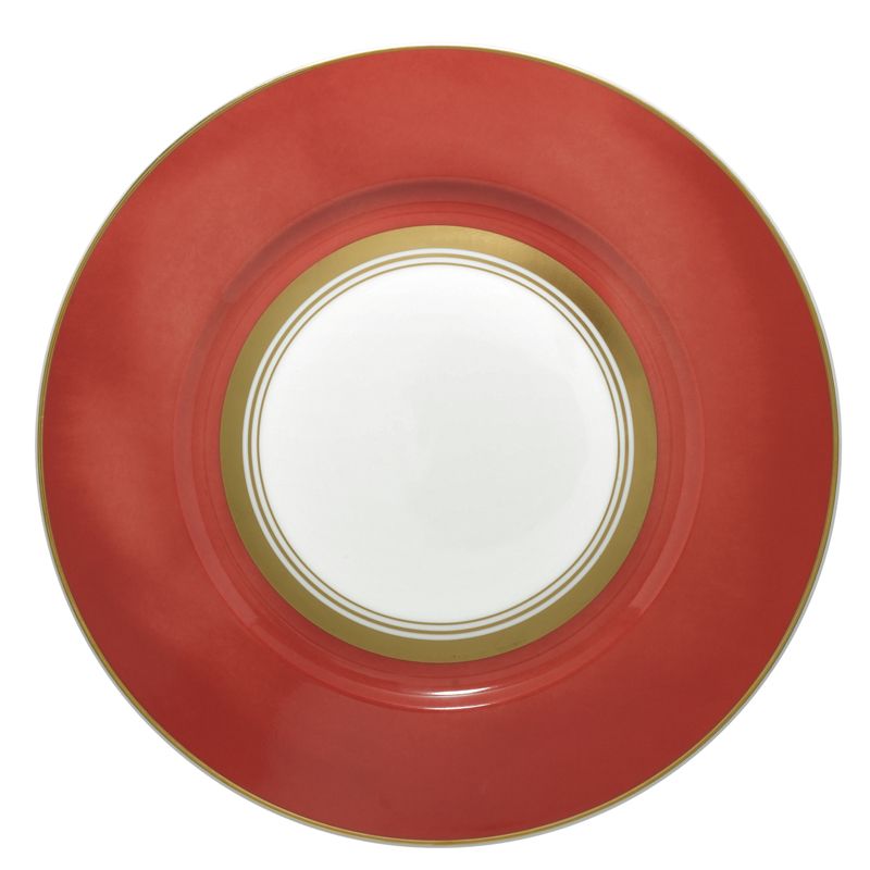 Assiette plate #2 0114-17-101027 Cristobal rouge - Raynaud