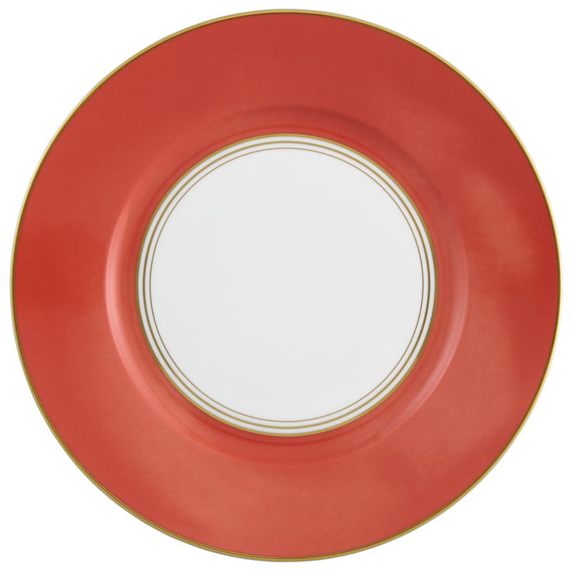 Assiette plate #3 0115-17-101027 Cristobal rouge - Raynaud