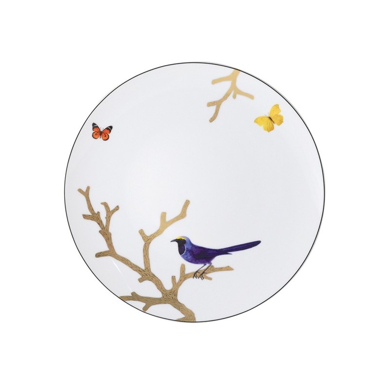 Assiette plate 2488/2452 Aux oiseaux - Bernardaud