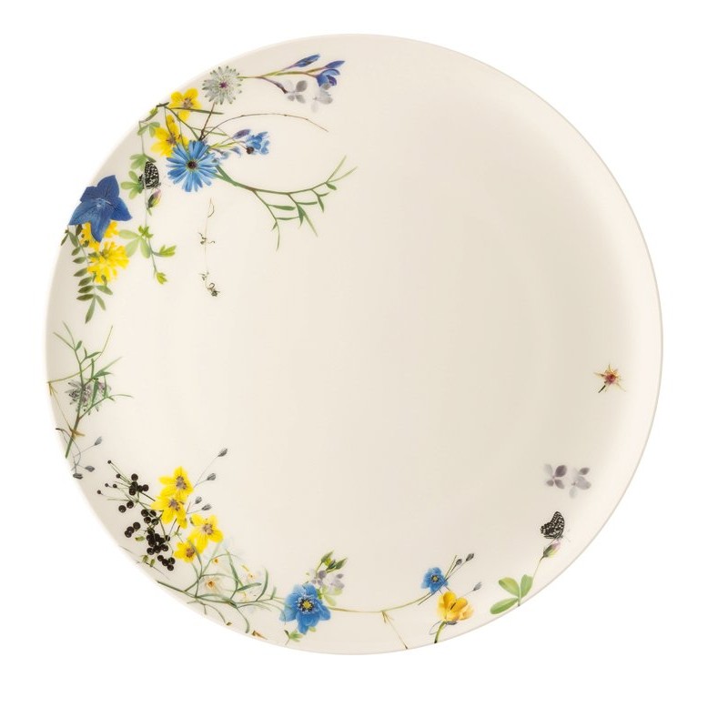 Assiette plate coupe Fleurs des Alpes - Rosenthal