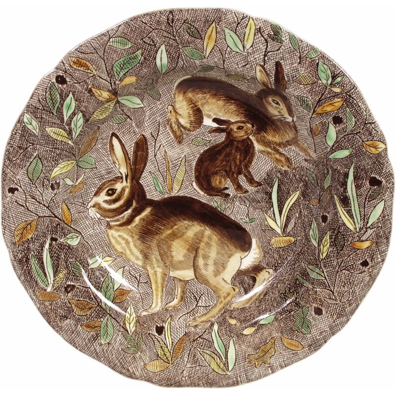 Assiette plate Lapin 0126CAP626 Rambouillet - Gien