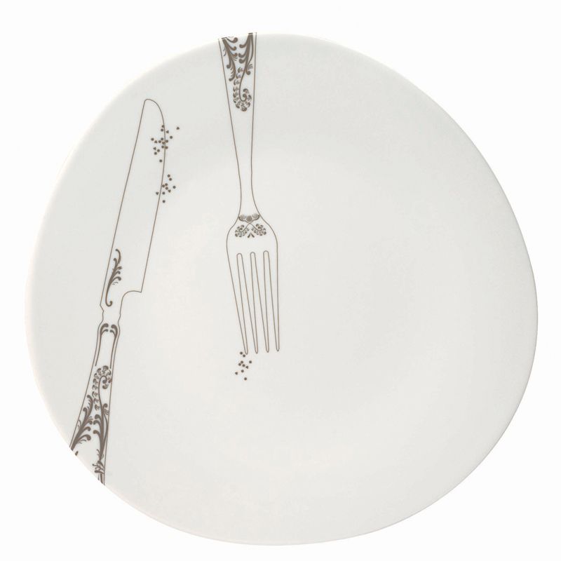 Assiette plate 024150 Papilles - Deshoulières