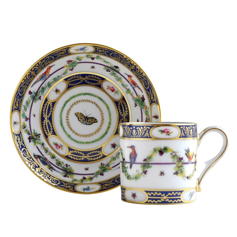 Aux aigrettes L177/4519 Tasses Historiques - Ancienne Manufacture Royale