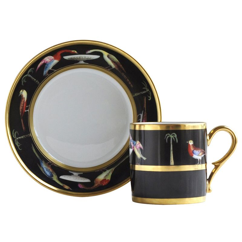 Aux oiseaux L170/4519 Tasses Historiques - Ancienne Manufacture Royale