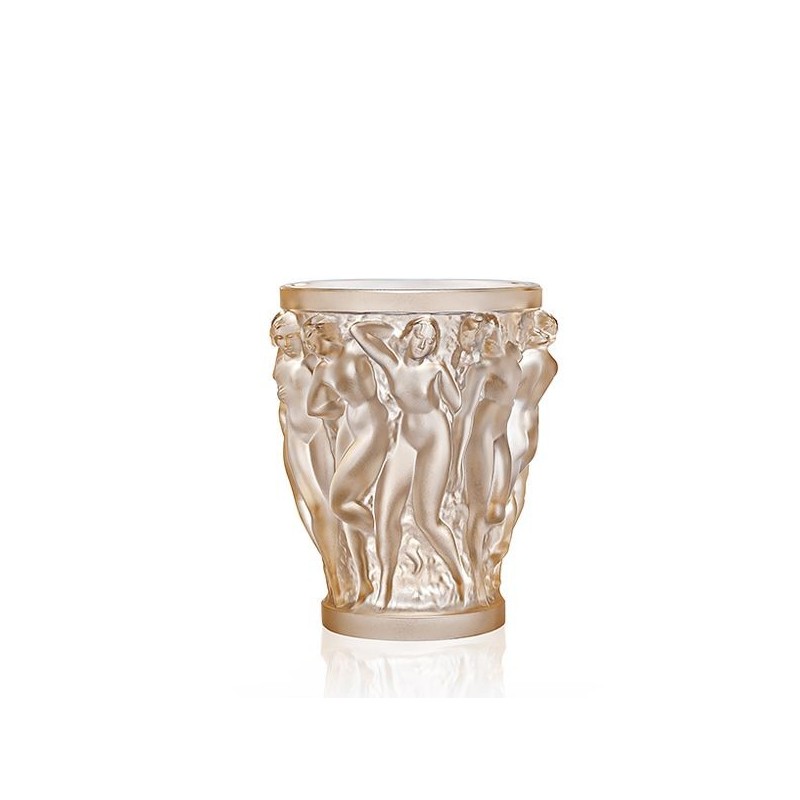 Bacchantes lustré or PM 10547600 Vase - Lalique