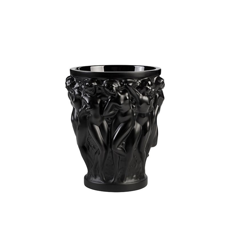 Bacchantes noir PM 10648400 Vase - Lalique