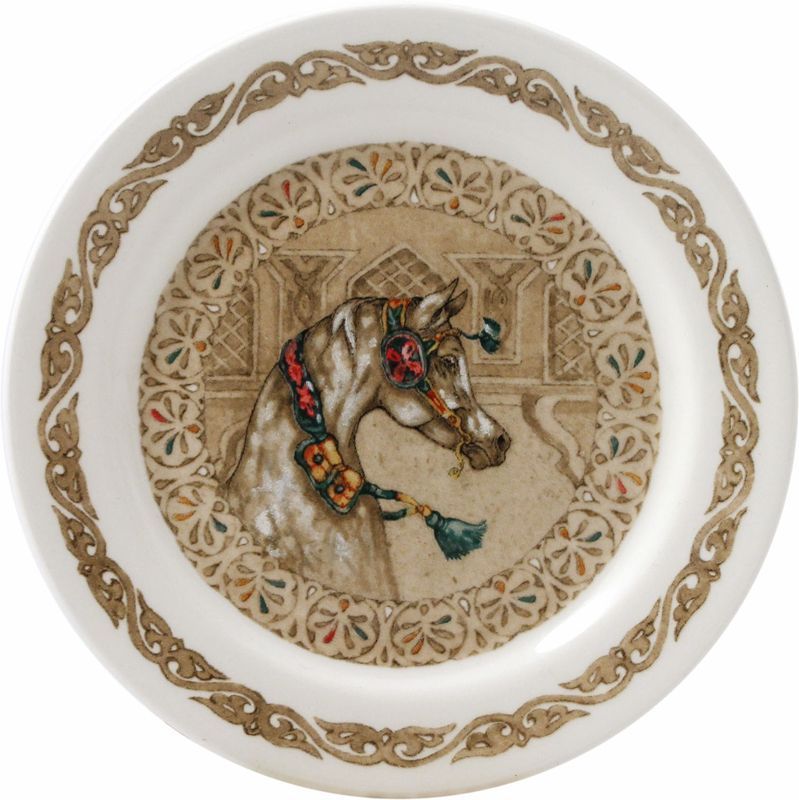 Boite/2 Assiettes mignardises 1751C02L20 Chevaux du vent - Gien
