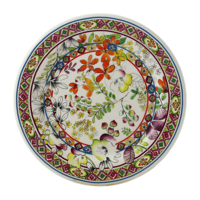 Boite/2 assiettes mignardises 1781C02L20 Bagatelle - Gien