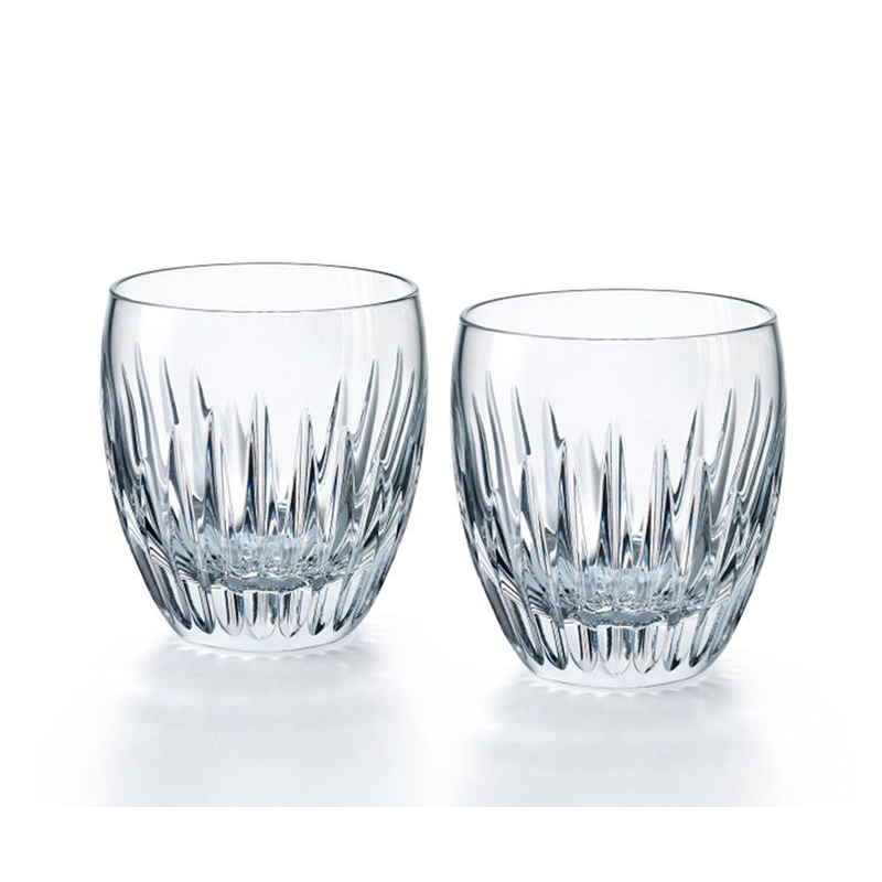 Set/2 whisky tumblers #3 2810592 Massena - Baccarat