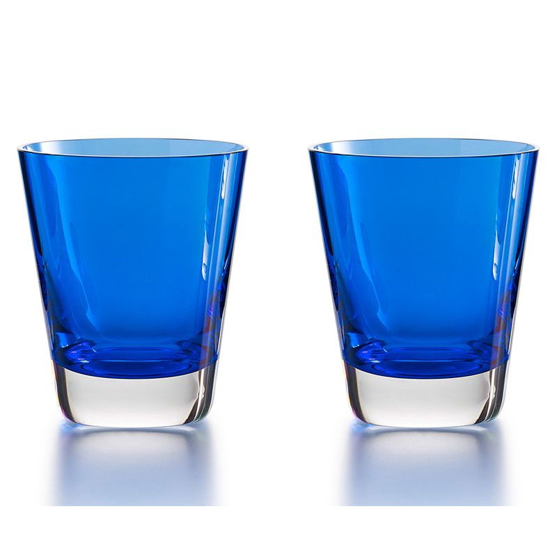 Boîte/2 gobelets bleu 2811108 Mosaïque - Baccarat