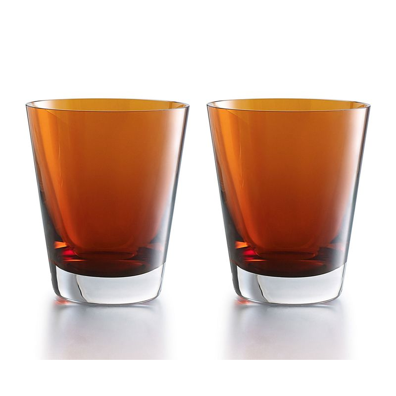 Boîte/2 gobelets orange 2811576 Mosaïque - Baccarat