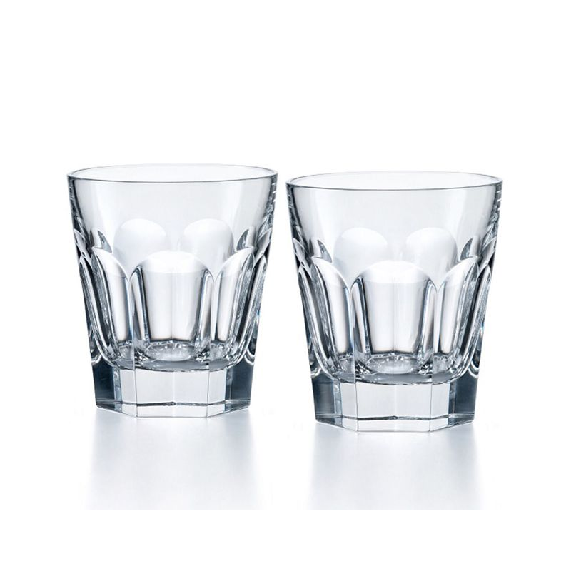 Set/2 Old fashion tumblers 95 #3 2810591 Harcourt- Baccarat