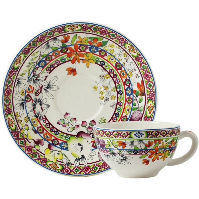 Boite/2 tasses et soucoupes à déjeuner 17812PTA01 Bagatelle - Gien