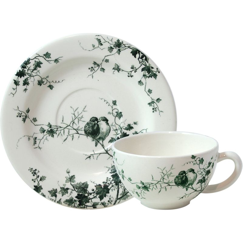 Boîte/2 tasses et soucoupes à déjeuner 18402PTA01 Les Oiseaux - Gien