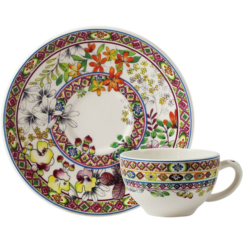 Boite/2 tasses et soucoupes à thé 17812PTH01 Bagatelle - Gien