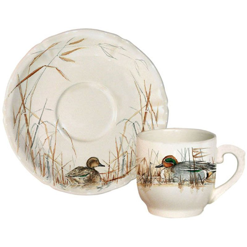 Boite/2 Tasses et soucoupes café 16312PTI26 Sologne - Gien