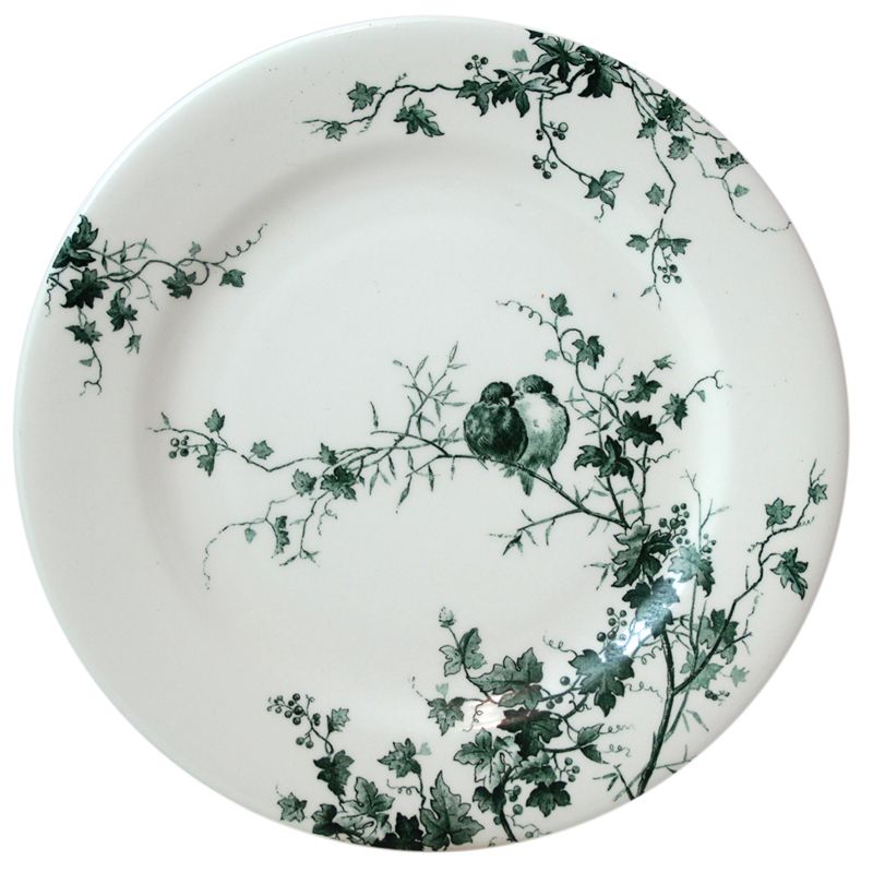 Boîte/4 assiettes à dessert 1840B4AB50 Les Oiseaux - Gien