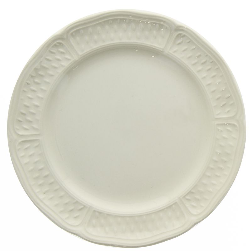 Boite/4 Assiettes canapés 1151B4A534 Pont aux choux blanc - Gien