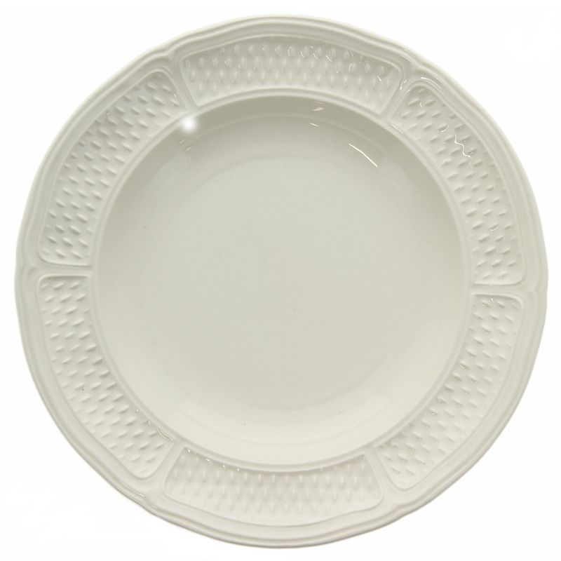 Boite/4 Assiettes creuses 1151B4AY34 Pont aux choux blanc - Gien