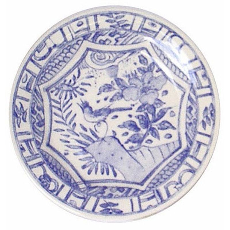 Boite/4 Assiettes plates extra 1290B4A450 Oiseau bleu - Gien