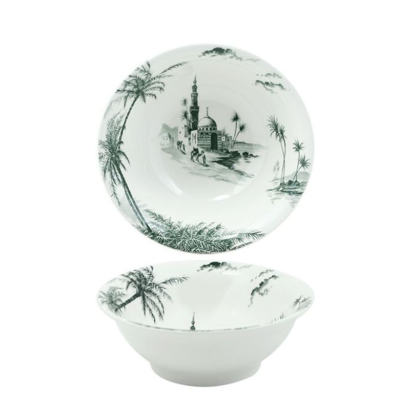 Boîte/4 coupelles individuelles 1841C04F01 Les Dépareillées vert - Gien