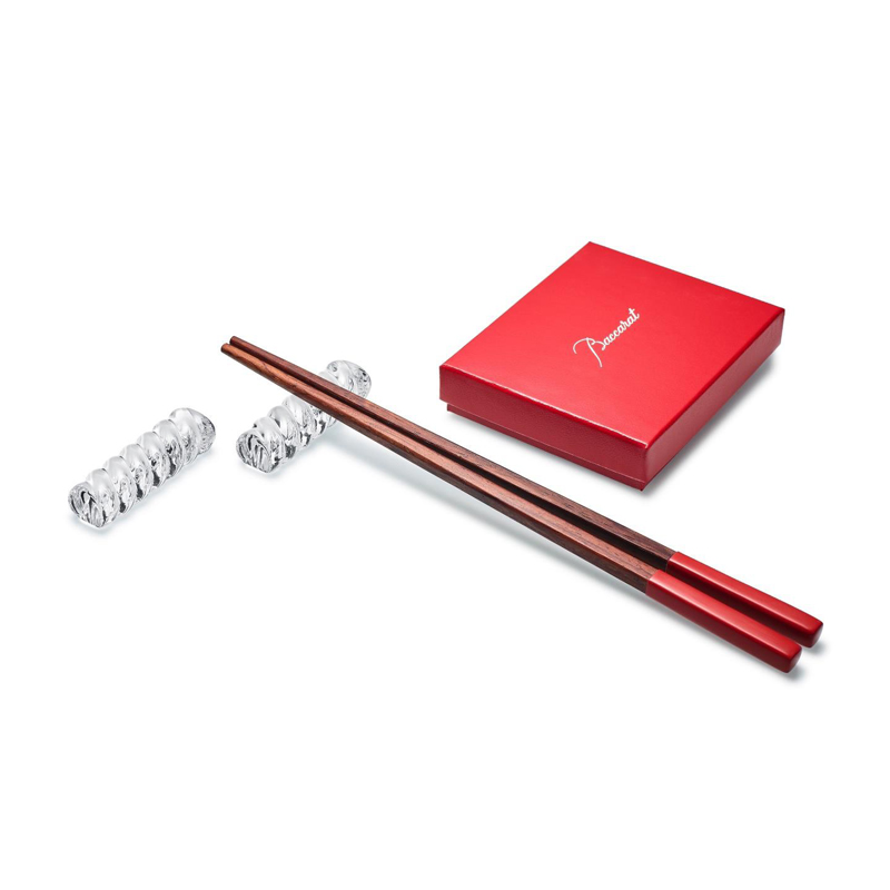 Boîte/4 porte couteaux Bambou Torsade 2814080 Swing - Baccarat