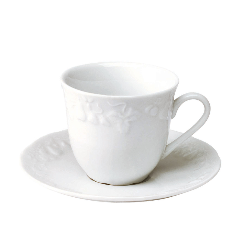 Boite/6 tasses et soucoupes à café 002393 California - Deshoulières