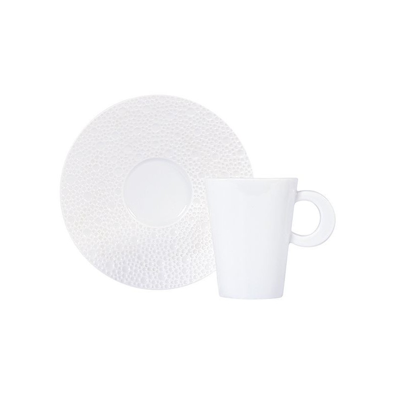 Tasse et soucoupe à café 0733/20451 Ecume - Bernardaud