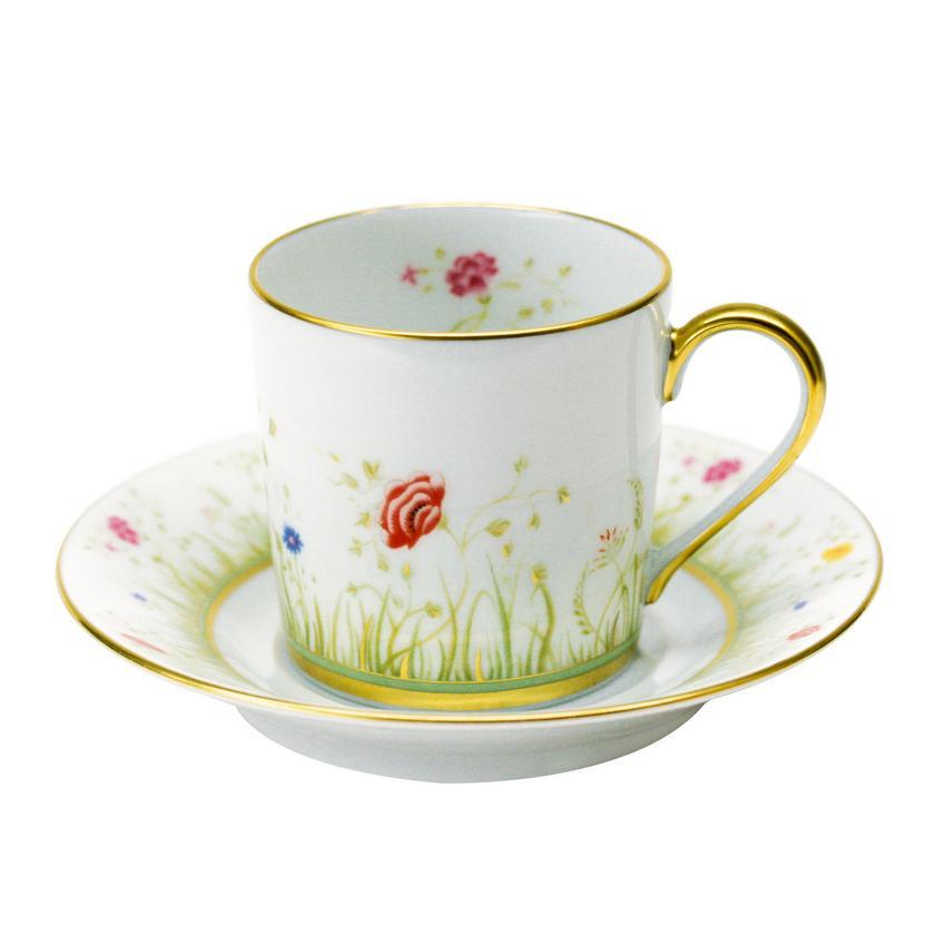 Bo�te/6 Tasses et soucoupes � caf� Floralies - Haviland � 660,00 €