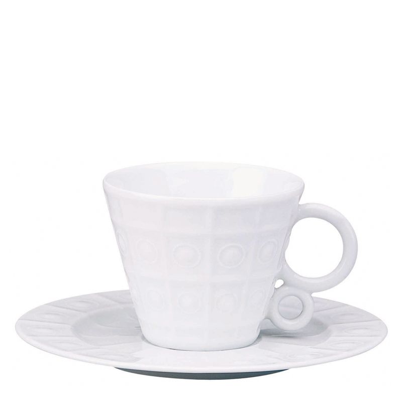 Boîte/6 tasses et soucoupes à café 002491 Osmose - Deshoulières