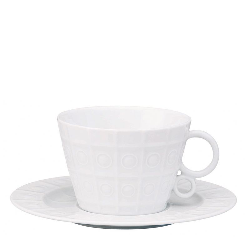 Boîte/6 tasses et soucoupes à thé 002721 Osmose - Deshoulières