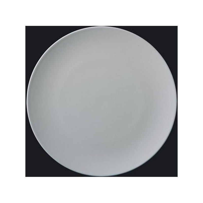 Boite de 6 assiettes à dessert Eclissi blanc bone china - Richard Ginori