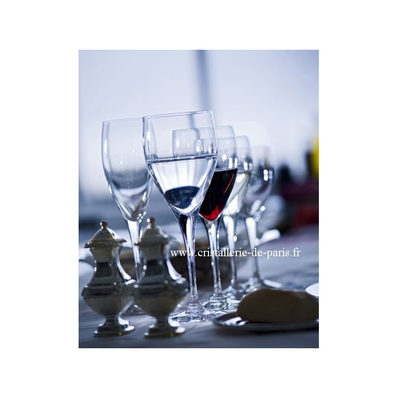 Boite/6 verres à eau #1 50007-617 Pensée - Cristal de Sèvres