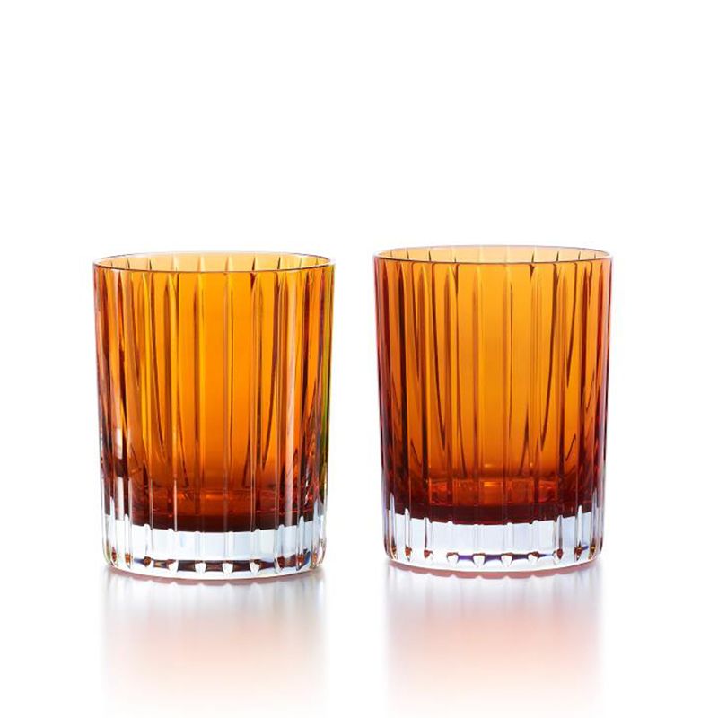Boîtes/2 gobelets ambre #2 2816193 Harmonie - Baccarat