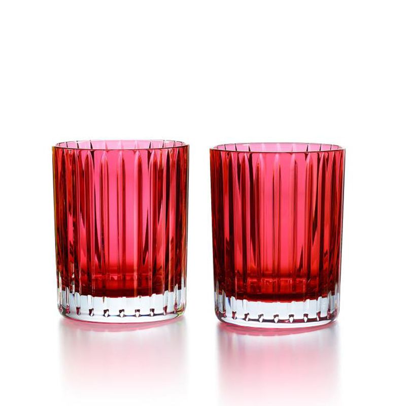 Boîtes/2 gobelets rouge #2 2816192 Harmonie - Baccarat