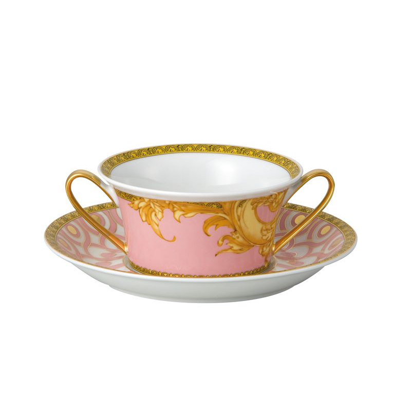 Bol et soucoupe à bouillon Les Rêves Byzantins - Versace