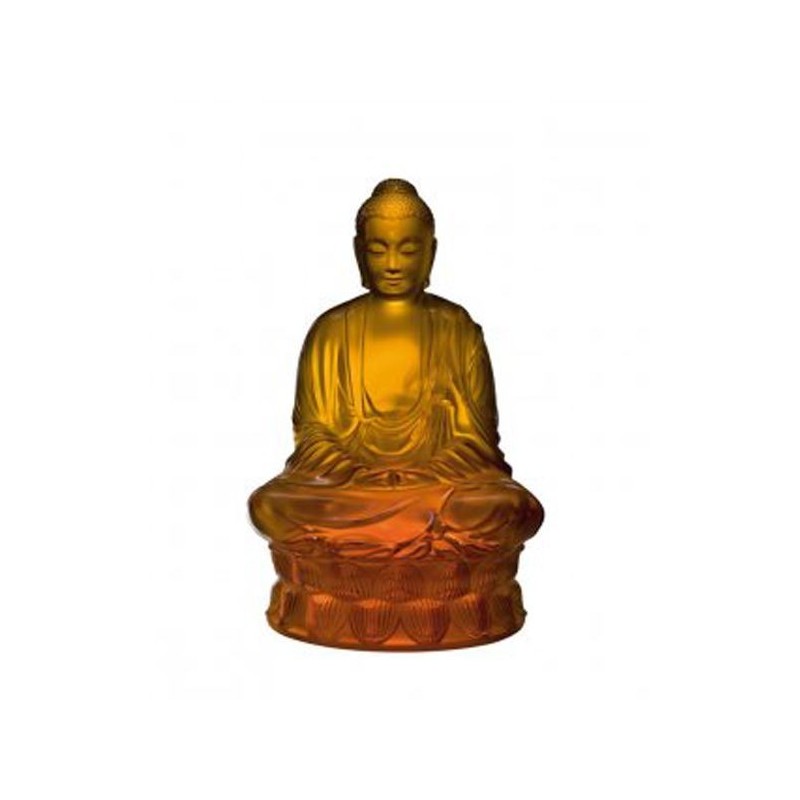 Bouddha ambre PM 10140300 Spirituel - Lalique