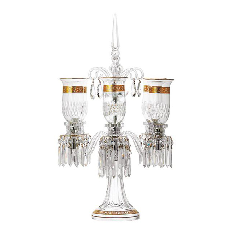 Candélabre 5 bougies 3N05259J0 Thistle décor or - Saint Louis