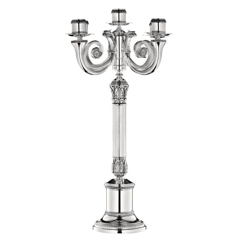 Candélabre 5L B04210081 Malmaison Métal argenté - Christofle