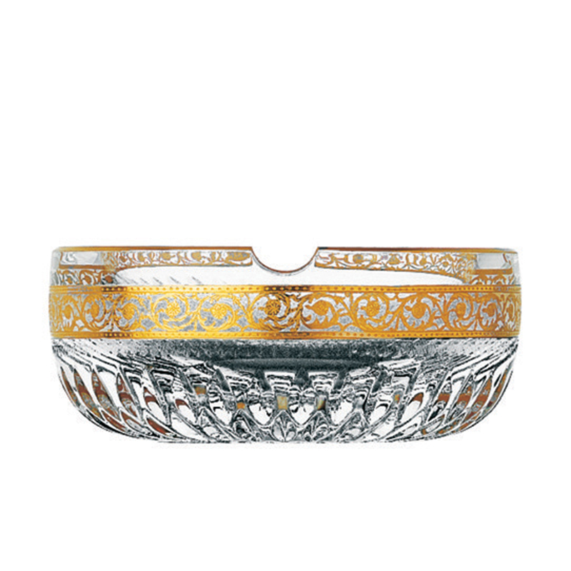 Ashtray 30743100 Thistle gold - Saint Louis