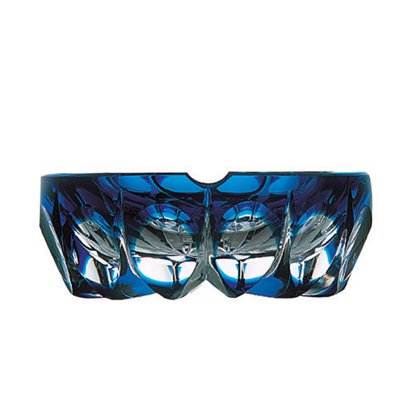 Sky blue ashtray 43000226 Ambassadeur - Saint Louis