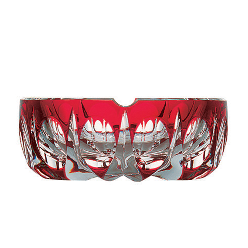 Red ashtray 43000221 Ambassadeur - Saint Louis