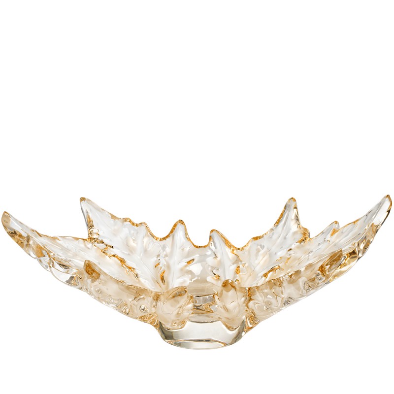 Champs Elysées large bowl gold luster 10599500 Centerpiece - Lalique