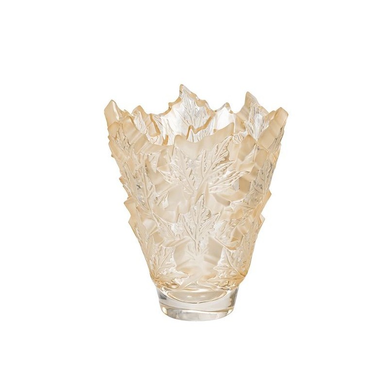 Champs Elysées large gold luster 10598800 Vase - Lalique